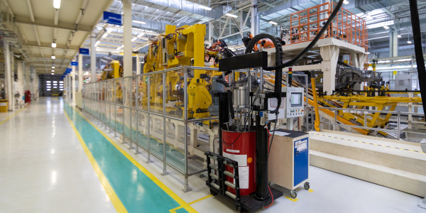 Células Robotizadas Nules · Célula Robotizada para Industria del Automóvil / Aeronáutica